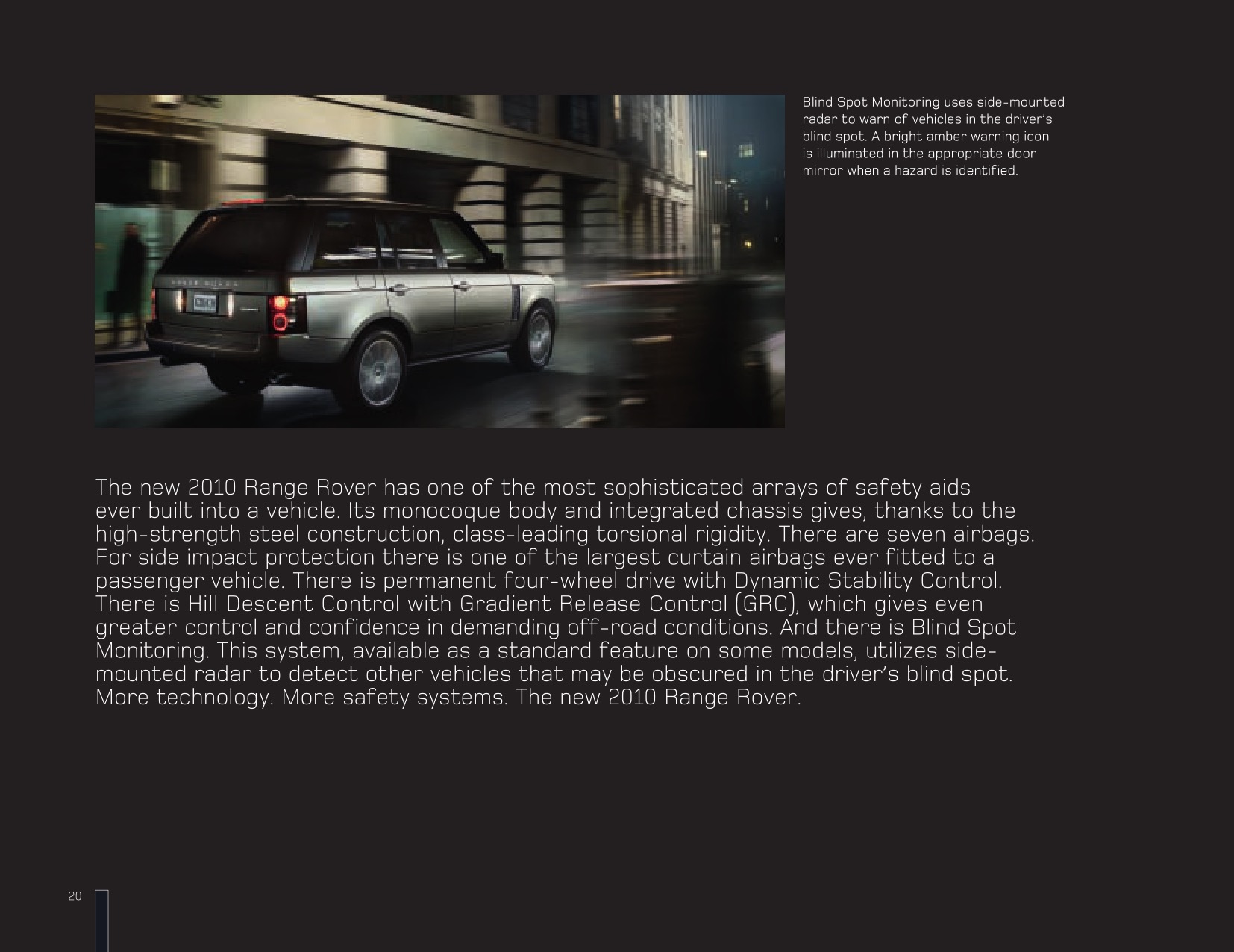 2010 Range Rover Brochure Page 26